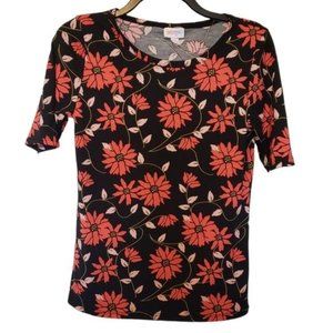 3/$15 Lularoe Floral T-Shirt Size Small